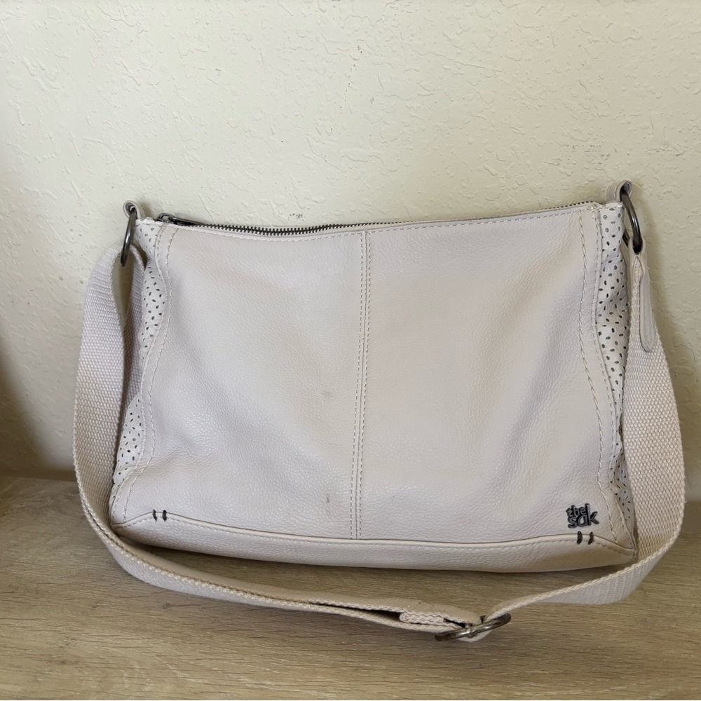 The Sak Cream leather Shoulder Bag